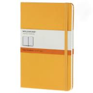 Блокнот CLASSIC твердая обложка, Large, линия, 240 стр, orange yellow